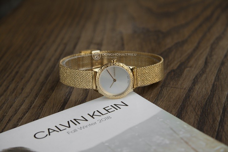 Đồng hồ Calvin Klein K3M23V26 thiết kế mạ vàng sang trọng - Ảnh 1