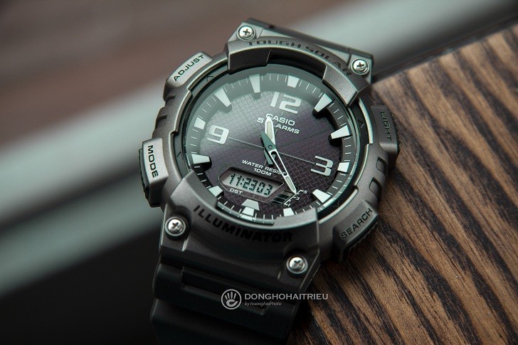 Review Đồng Hồ Casio AQ-S810W-1A4VDF | Tough Solar | 10ATM - Ảnh: 5