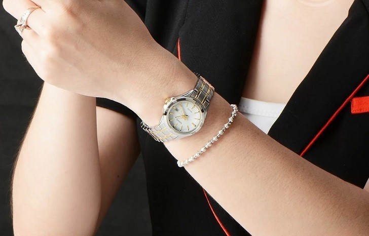 Đồng hồ Casio LTP-1308SG-7AVDF giá rẻ, thay pin miễn phí - Ảnh 1