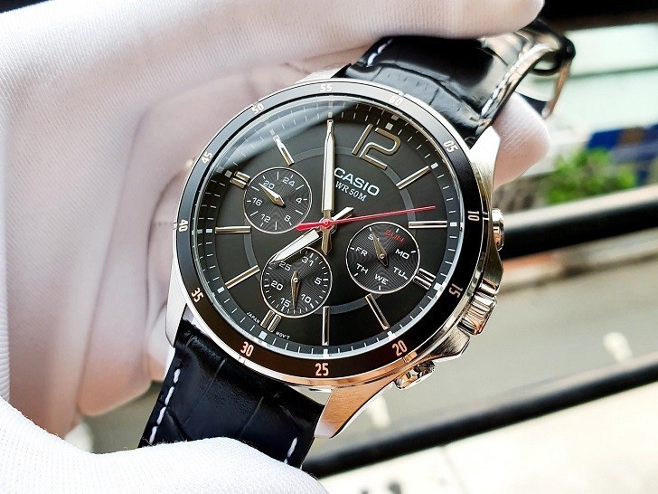 Đồng hồ Casio MTP-1374L-1AVDF 6 kim giá chưa đến 2 triệu - Ảnh: 7