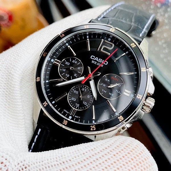 Đồng hồ Casio MTP-1374L-1AVDF 6 kim giá chưa đến 2 triệu - Ảnh: 1