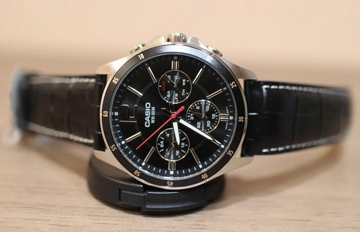 Đồng hồ Casio MTP-1374L-1AVDF 6 kim giá chưa đến 2 triệu - Ảnh: 2