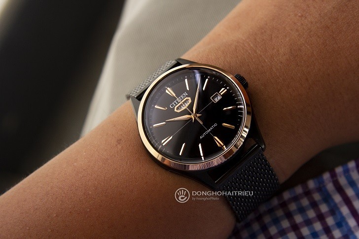 Citizen NH8396-82E mặt số đen cá tính và huyền bí - Ảnh 7