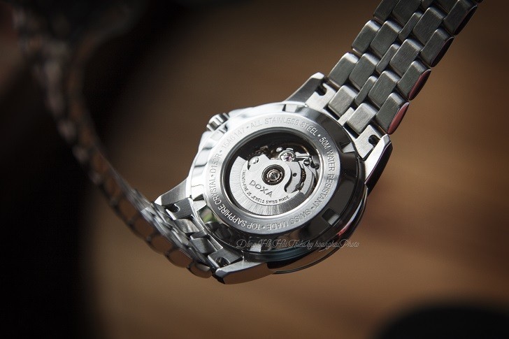 Đồng hồ Doxa D153RSV máy cơ, trang trí họa tiết Guilloché - Ảnh: 2