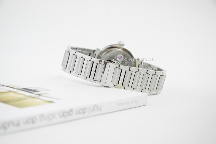 Đồng hồ Doxa D185SSD dây kim loại, đính 8 viên kim cương - Ảnh: 3