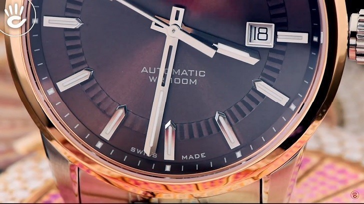 Đồng hồ Doxa D188RBR cao cấp, mang đậm phong cách cổ điển - Ảnh: 3