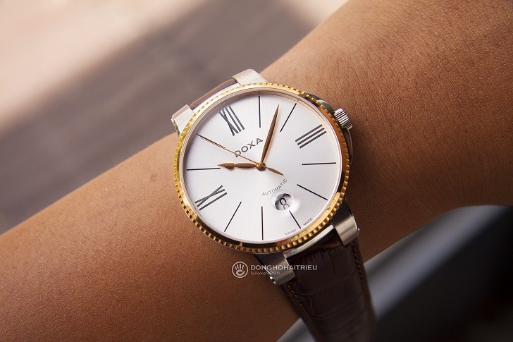 Đồng hồ nam Doxa 130.60.022.02, máy tự động Thụy Sỹ bền bỉ - Ảnh: 2