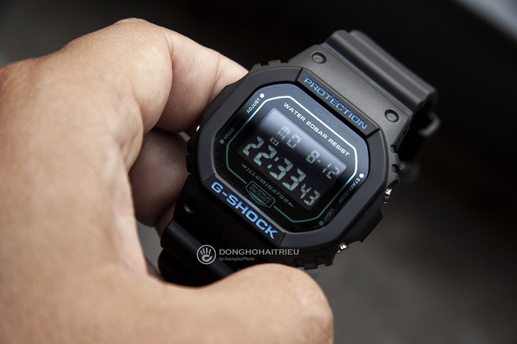Mặt số G-Shock DW-5600BBM-1DR - Ảnh: 1