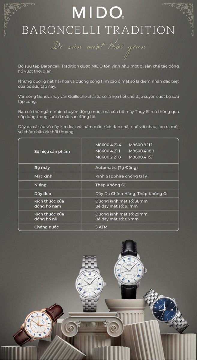 MIDO BARONCELLI TRADITION