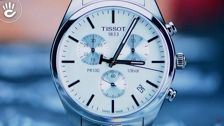 Đồng hồ Tissot T101.417.11.031.00 thể thao, dây đeo kim loại - Ảnh: 1