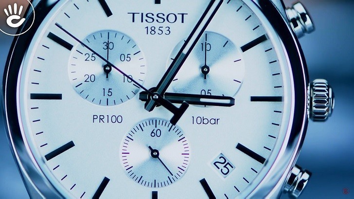 Đồng hồ Tissot T101.417.11.031.00 thể thao, dây đeo kim loại - Ảnh: 2