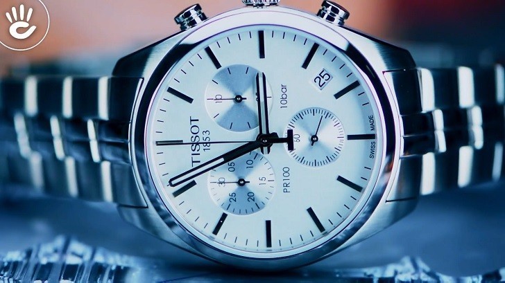 Đồng hồ Tissot T101.417.11.031.00 thể thao, dây đeo kim loại - Ảnh: 4
