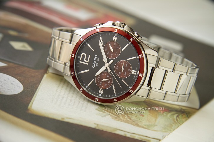 Đồng hồ Casio MTP-1374D-5AVDF giá rẻ, thay pin miễn phí - Ảnh 1
