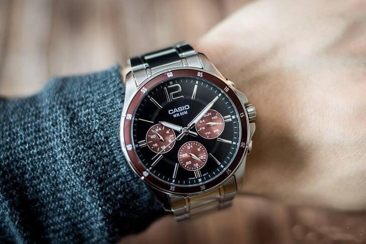 Đồng hồ Casio MTP-1374D-5AVDF giá rẻ, thay pin miễn phí - Ảnh 2