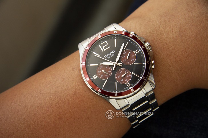 Đồng hồ Casio MTP-1374D-5AVDF giá rẻ, thay pin miễn phí - Ảnh 3