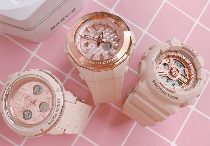Đồng hồ Baby-G BA-130-4ADR chống sốc, chống nước 100m - Ảnh 1