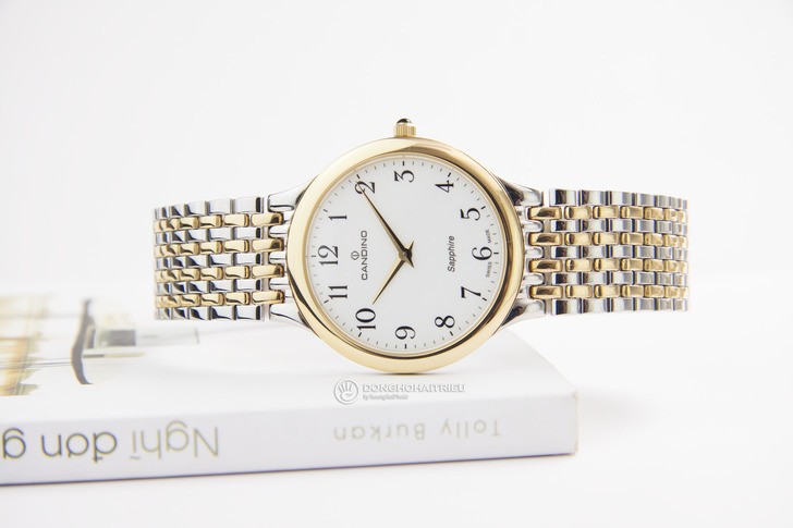 Đồng hồ Candino C4415/3 thanh lịch, dây demi sang trọng - Ảnh 2