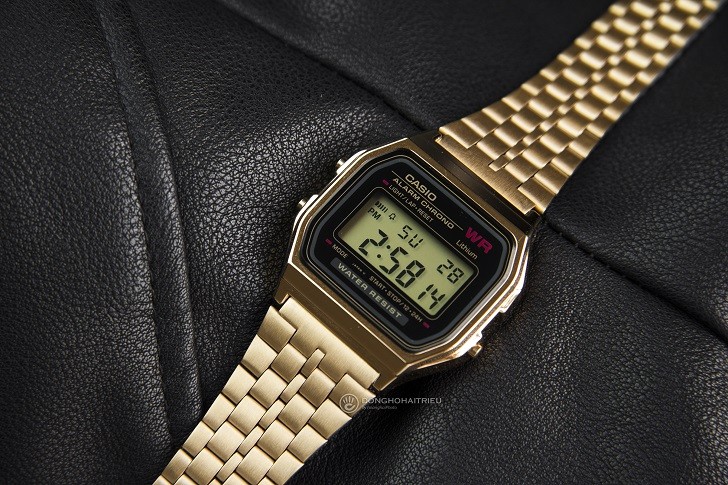 Casio A159WGEA-1DF đồng hồ điện tử thời trang - Ảnh 5