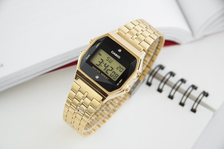 Đồng hồ Casio A159WGED-1DF rẻ, thay pin trọn đời miễn phí - Ảnh 2