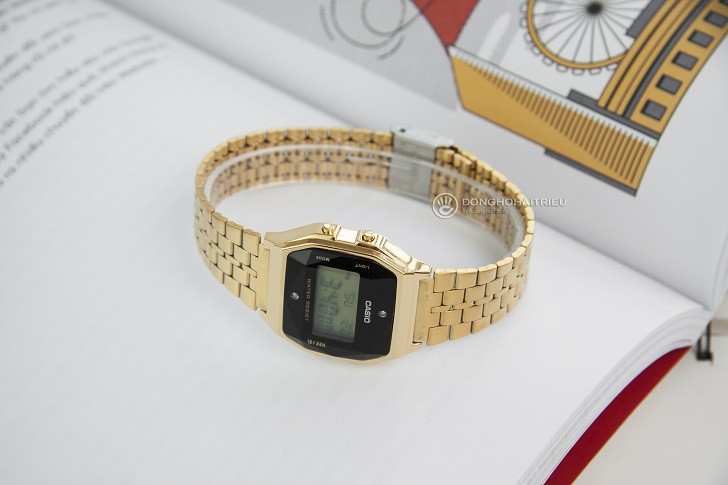 Đồng hồ Casio A159WGED-1DF rẻ, thay pin trọn đời miễn phí - Ảnh 3