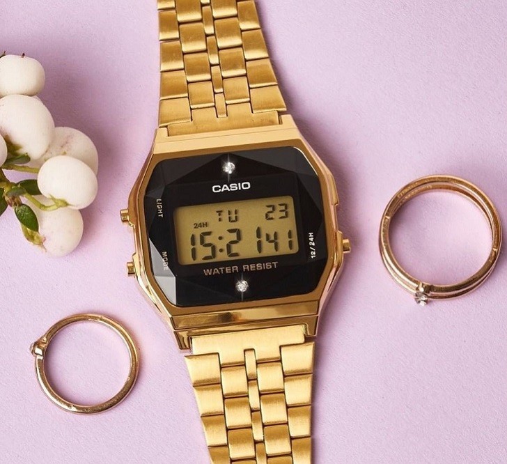 Đồng hồ Casio A159WGED-1DF rẻ, thay pin trọn đời miễn phí - Ảnh 6