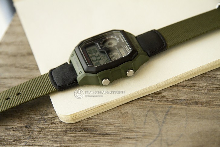 Đồng hồ Casio AE-1200WHB-3BVDF giá rẻ, thay pin miễn phí - Ảnh 5
