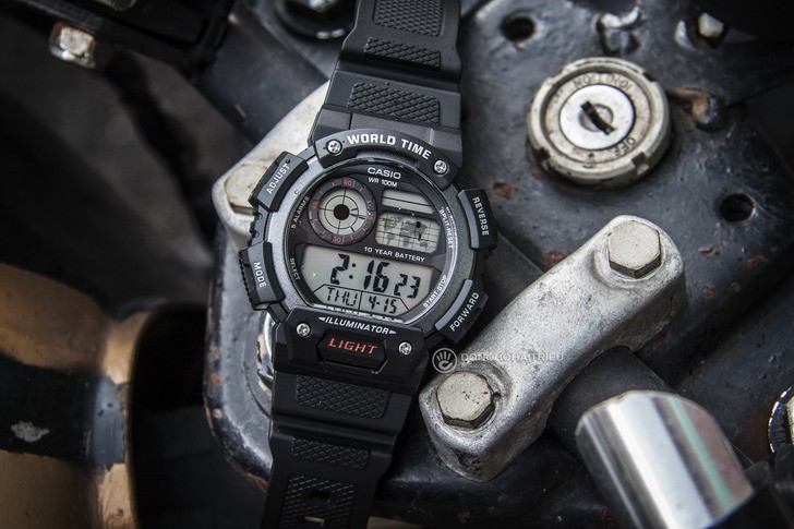 Đồng hồ Casio AE-1400WH-1AVDF giá rẻ, miễn phí thay pin - Ảnh 2