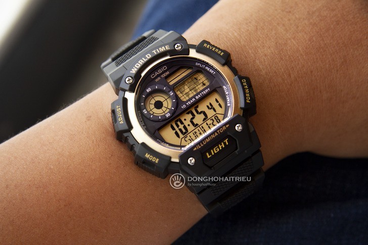 Đồng hồ Casio AE-1400WH-9AVDF giá rẻ, thay pin miễn phí - Ảnh 2
