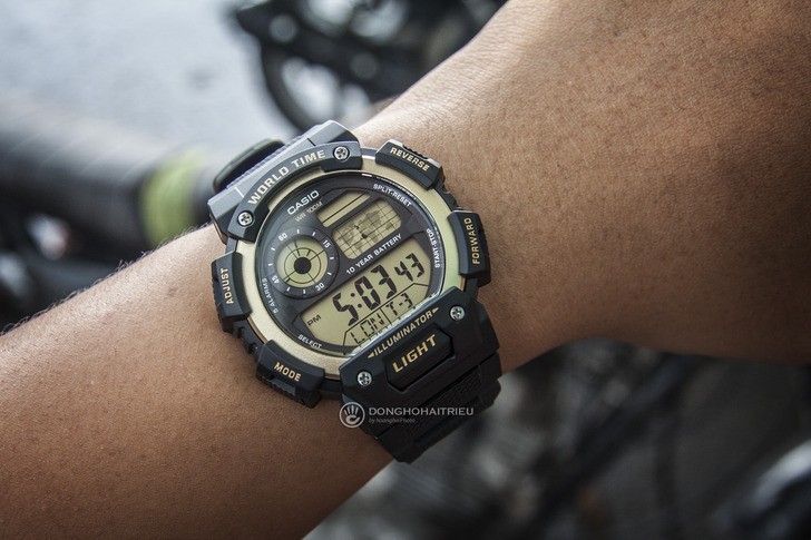 Đồng hồ Casio AE-1400WH-9AVDF giá rẻ, thay pin miễn phí - Ảnh 3