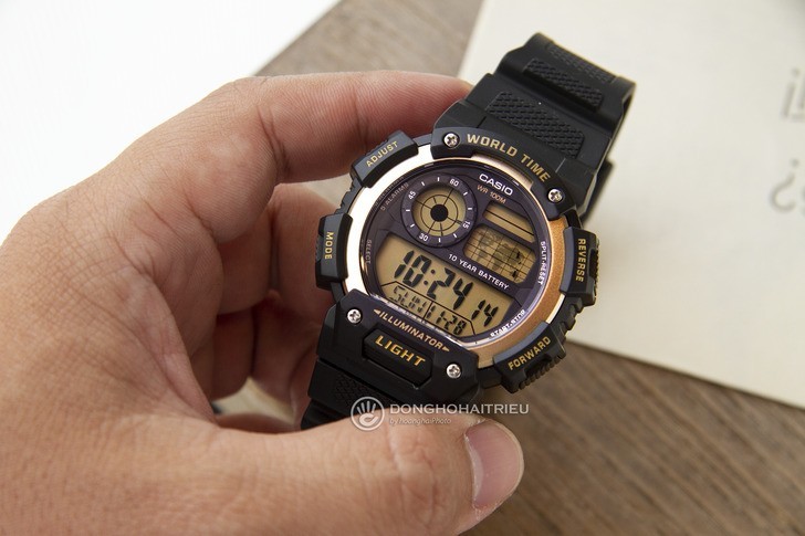 Đồng hồ Casio AE-1400WH-9AVDF giá rẻ, thay pin miễn phí - Ảnh 8