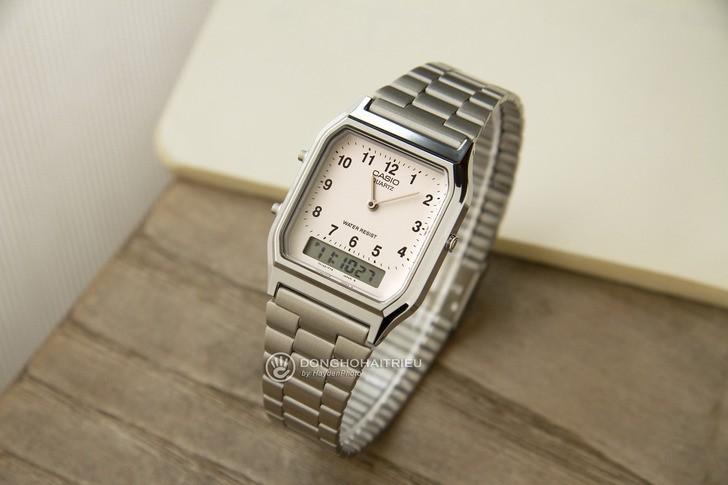 Đồng hồ Casio AQ 230 giá rẻ, được miễn phí thay pin - Ảnh 3