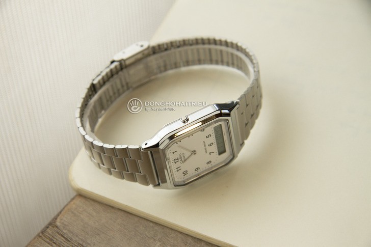 Đồng hồ Casio AQ 230 giá rẻ, được miễn phí thay pin - Ảnh 6