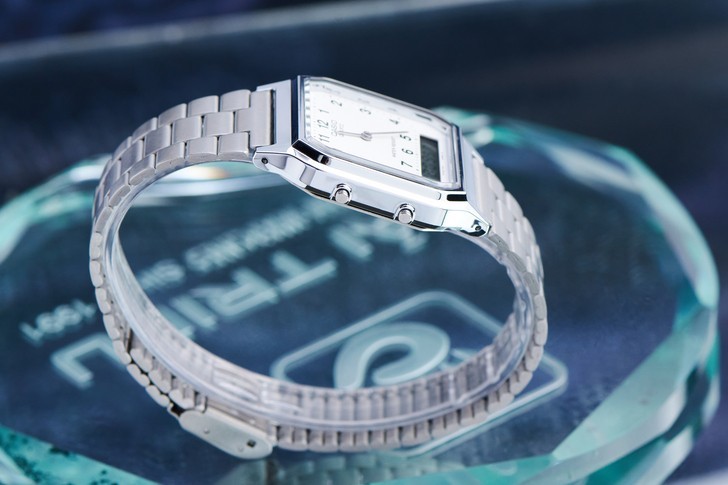 Đồng hồ Casio AQ 230 giá rẻ, được miễn phí thay pin - Ảnh 7