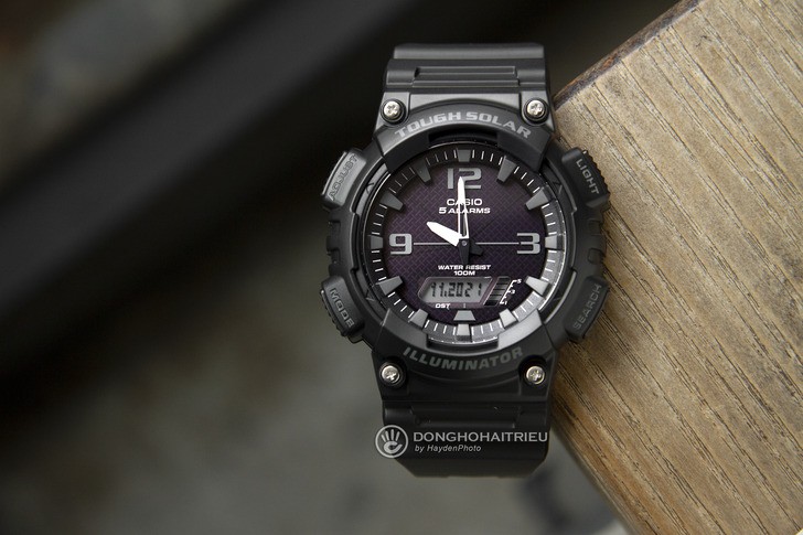 Đồng hồ Casio AQ-S810W-1A2VDF: Máy Solar hiện đại với giá rẻ - Ảnh 1