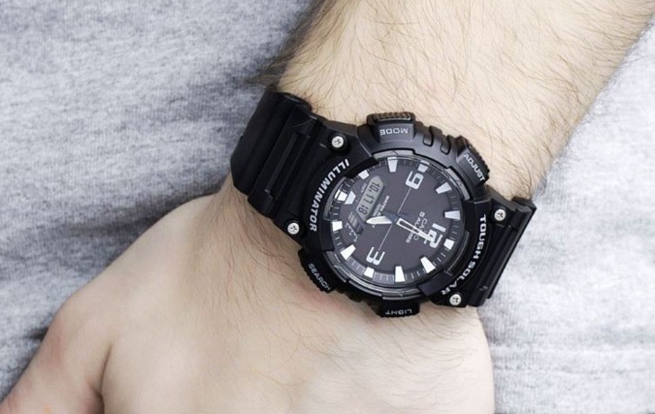 Đồng hồ Casio AQ-S810W-1A2VDF: Máy Solar hiện đại với giá rẻ - Ảnh 6