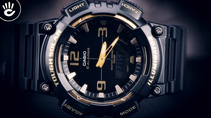 Đồng hồ Casio AQ-S810W-1A3VDF dùng công nghệ Tough Solar - Ảnh 2