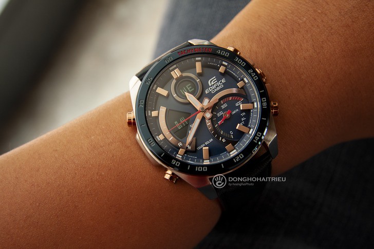 Đồng hồ Casio ECB-900BL-2ADR siêu tính năng, pin tự động sạc - Ảnh 3