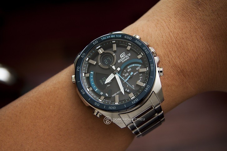 Đồng hồ nam Casio ECB-900DB-1BDR giá rẻ, thay pin miễn phí - Ảnh 2