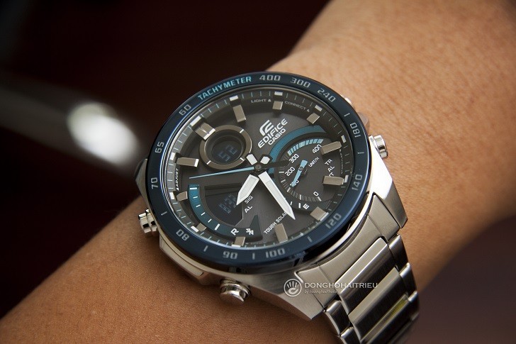 Đồng hồ nam Casio ECB-900DB-1BDR giá rẻ, thay pin miễn phí - Ảnh 4