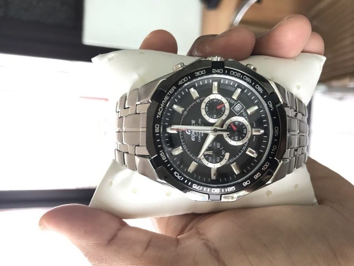 Đồng hồ Casio Edifice EF-540D-1AVUDF bảo hành 5 năm, Free thay pin - Ảnh: 2