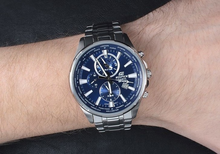 Đồng hồ Casio EFR-304D-2AVUDF giá rẻ, thay pin miễn phí - Ảnh 3