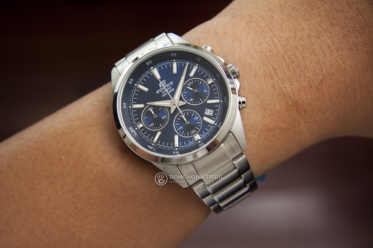 Đồng hồ Casio EFR-527D-2AVUDF giá rẻ, miễn phí thay pin - Ảnh: 2