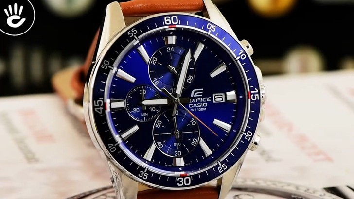 Đồng hồ Casio EFR-546L-2AVUDF giá rẻ, thay pin miễn phí - Ảnh 2