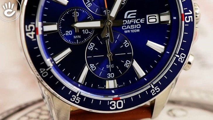 Đồng hồ Casio EFR-546L-2AVUDF giá rẻ, thay pin miễn phí - Ảnh 3