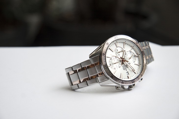 Đồng hồ Casio Edifice EFR-546SG-7AVUDF thay pin miễn phí - Ảnh 2