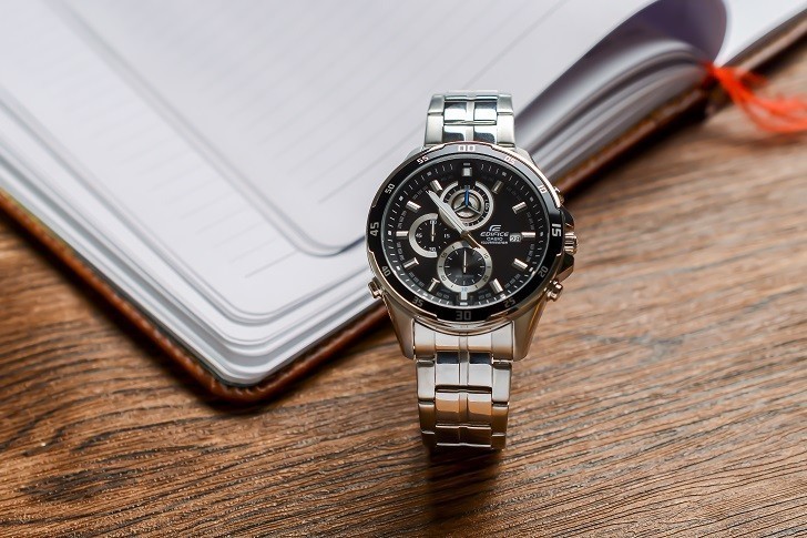 Đồng hồ Casio EFR-547D-1AVUDF giá rẻ, thay pin miễn phí - Ảnh 1