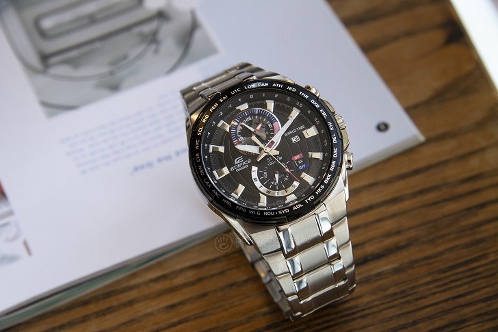 Đồng hồ Casio EFR-550D-1AVUDF giá rẻ, thay pin miễn phí - Ảnh 1