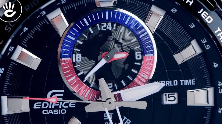 Đồng hồ Casio EFR-550D-1AVUDF giá rẻ, thay pin miễn phí - Ảnh 2