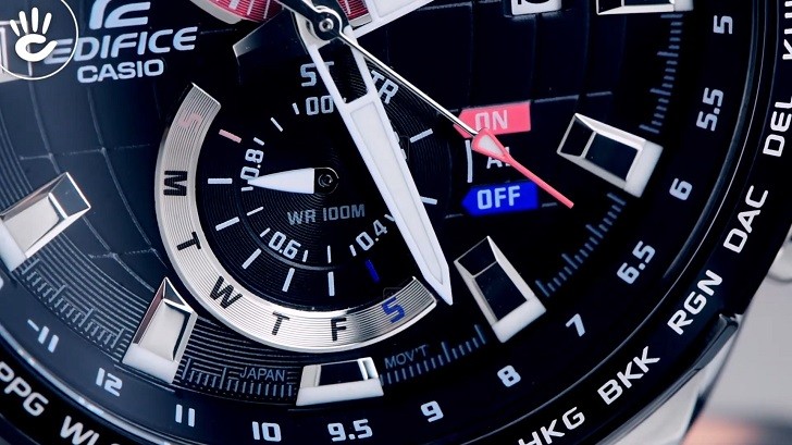 Đồng hồ Casio EFR-550D-1AVUDF giá rẻ, thay pin miễn phí - Ảnh 8
