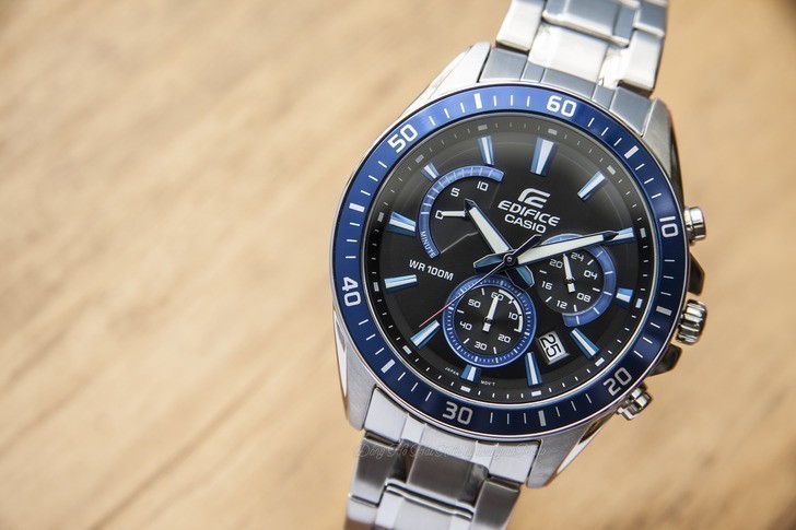 Đồng hồ Casio EFR-552D-1A2VUDF thay pin miễn phí trọn đời - Ảnh 3